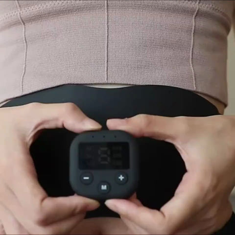 Intelligent Fitness Digital Display Belt Lazy Sports Massage Abdominal Patch-3