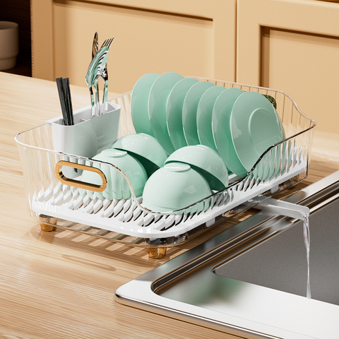 KitchenGadgetsMultifunctionalKitchenDishDrainRack-Veeddydropshipping-1