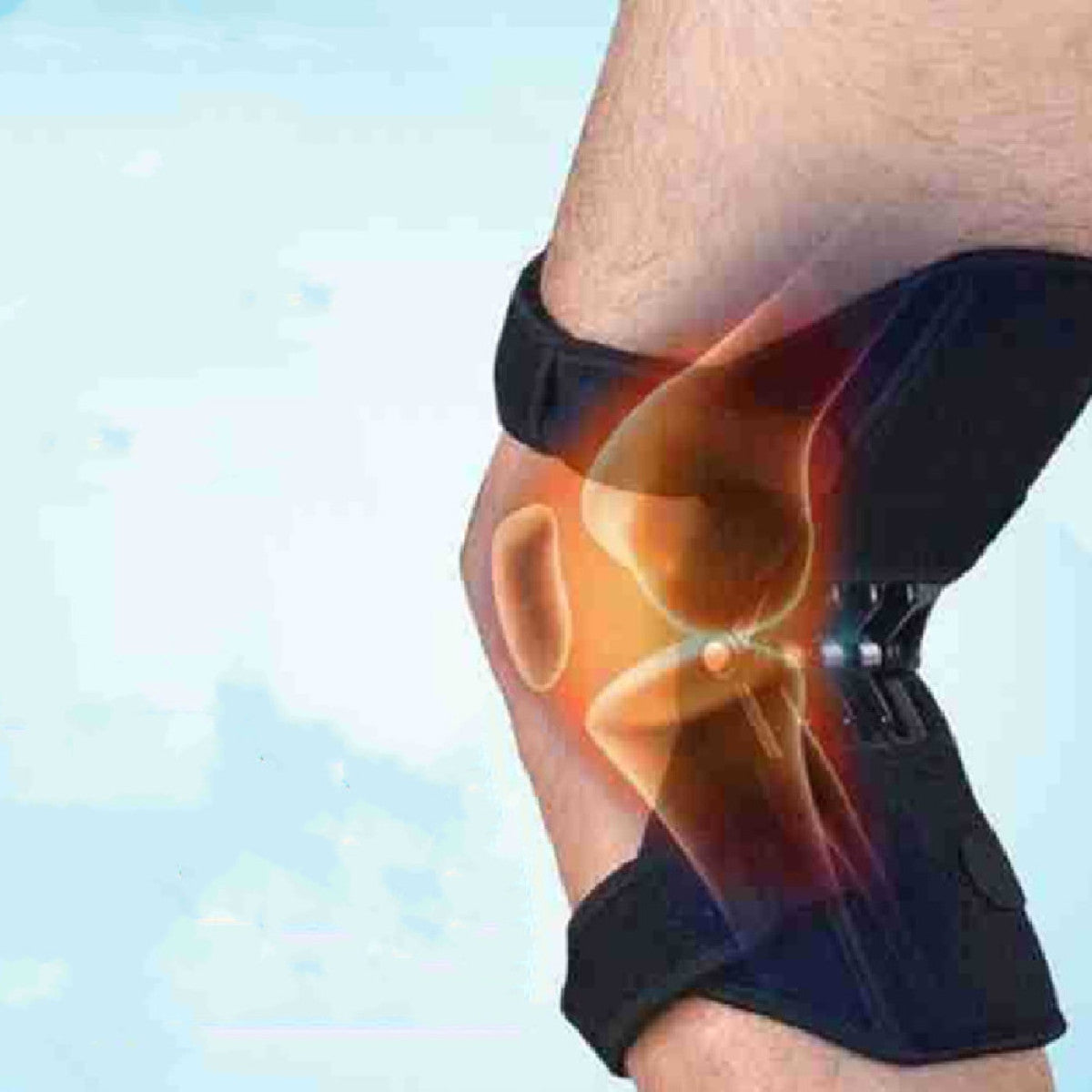 Knee Booster Patella Joint Protection Old Cold Legs Outdoor Sports Kneecaps-2