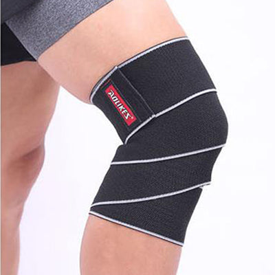 Lifting Knee Wraps Sports Running Basketball Football Wrap Bandage Kneepad-3