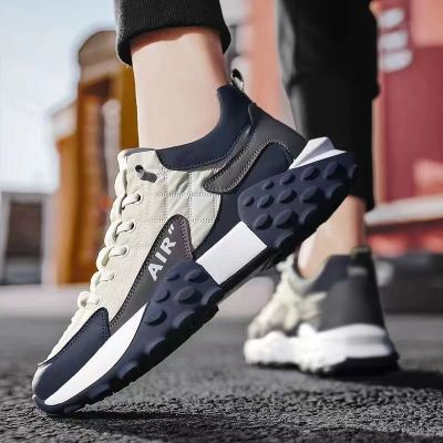 Male Student Running Sneakers Platform Dad Shoes Fitness-1