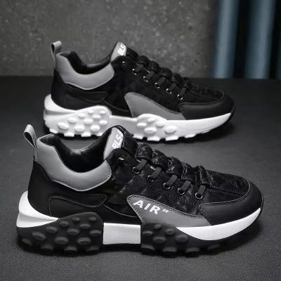 Male Student Running Sneakers Platform Dad Shoes Fitness-4