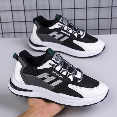 Men Sneakers White Sports Shoes Running Walking Fitness-6