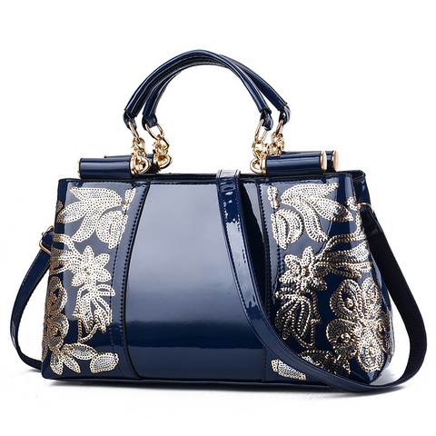 Mother‘s Day Fashion Sequins Handbags Women Shoulder Bags For Party Wedding Bridal Bag-8