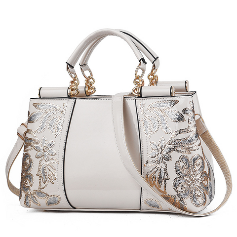 Mother‘s Day Fashion Sequins Handbags Women Shoulder Bags For Party Wedding Bridal Bag-9