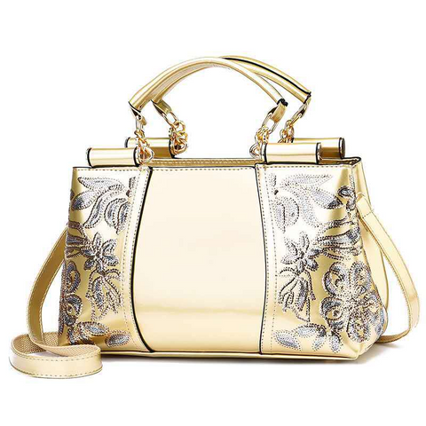 Mother‘s Day Fashion Sequins Handbags Women Shoulder Bags For Party Wedding Bridal Bag-3
