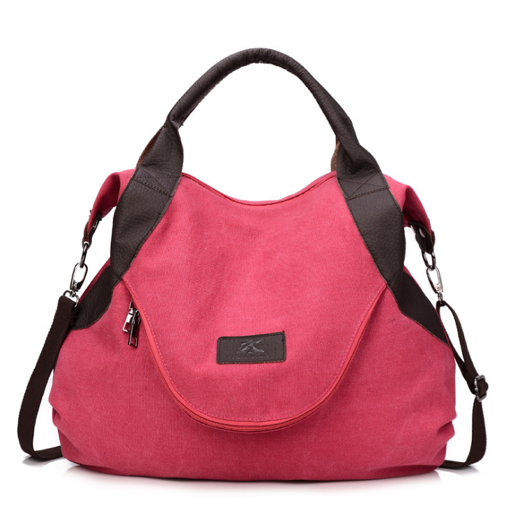 Mother‘s Day Handbags Women Minimalist Retro Shoulder Crossbody Vintage Canvas Bag-6