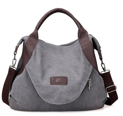 Mother‘s Day Handbags Women Minimalist Retro Shoulder Crossbody Vintage Canvas Bag-7