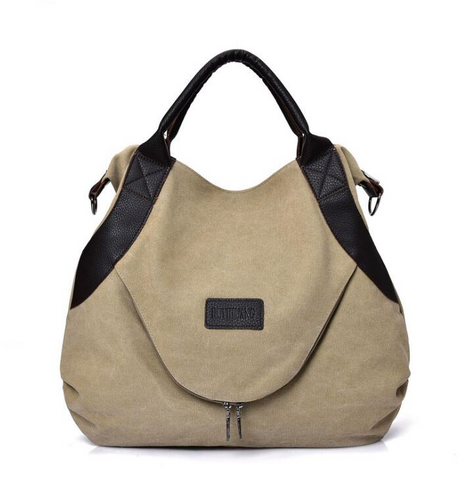 Mother‘s Day Handbags Women Minimalist Retro Shoulder Crossbody Vintage Canvas Bag-8