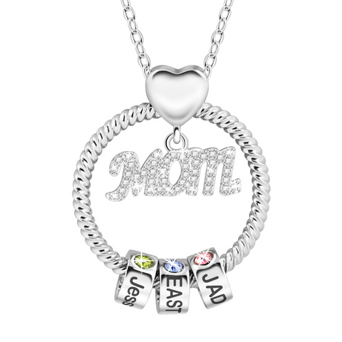    MothersDayGiftcustomwithDiamondBeadNecklaces-3