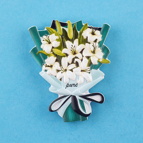     MothersDayGiftsResinStereoBouquetFridgeStickers-Veeddydropshipping-4