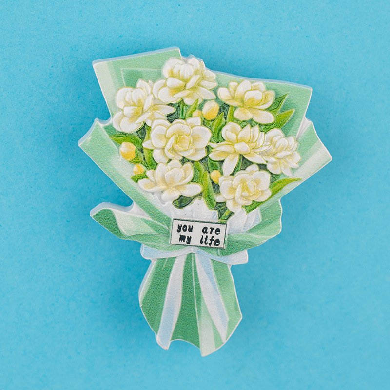     MothersDayGiftsResinStereoBouquetFridgeStickers-Veeddydropshipping-8