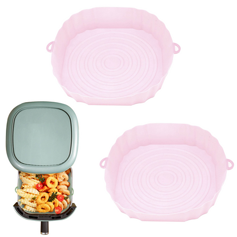     MultipurposeSiliconeAirFryerBakingPan-Veeddydropshipping-6