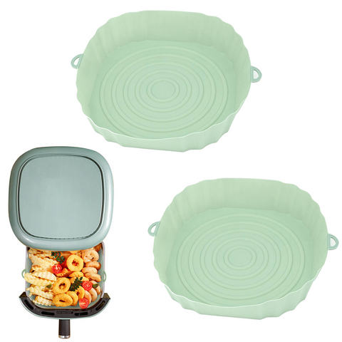     MultipurposeSiliconeAirFryerBakingPan-Veeddydropshipping-8