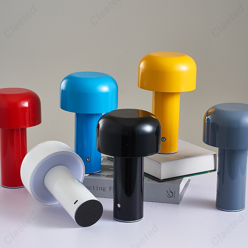     MushroomdesklampnightlightportablecordlesstouchchargingdecorativelightUSBbedsidelight-Veeddydropshipping-2