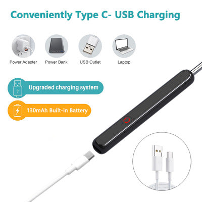 NE3 Ear Cleaner Otoscope Ear Wax Removal Tool With Camera LED Light Wireless Ear Endoscope Ear Cleaning Kit For I-phone-3