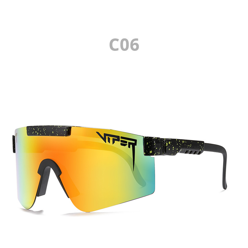 Outdoor Cycling Sunglasses Rainbow Gradient Glasses Fitness-9