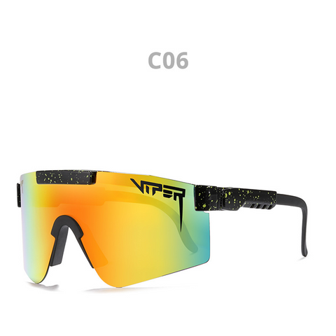 Outdoor Cycling Sunglasses Rainbow Gradient Glasses Fitness-9