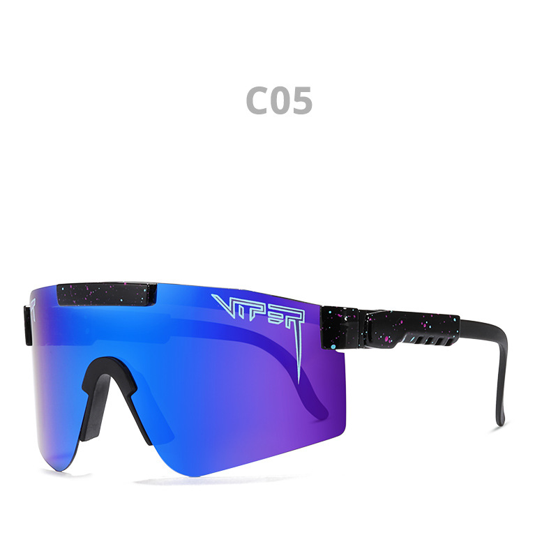 Outdoor Cycling Sunglasses Rainbow Gradient Glasses Fitness-11