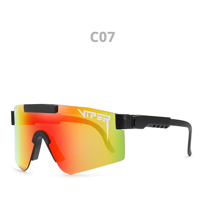 Outdoor Cycling Sunglasses Rainbow Gradient Glasses Fitness-19