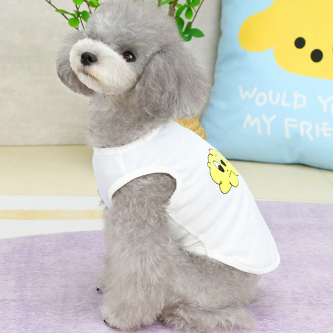    PetClothingSmallAndMedium-sizedPomeranianBearTeddyLaughingCloudVest-Veeddydropshipping-3