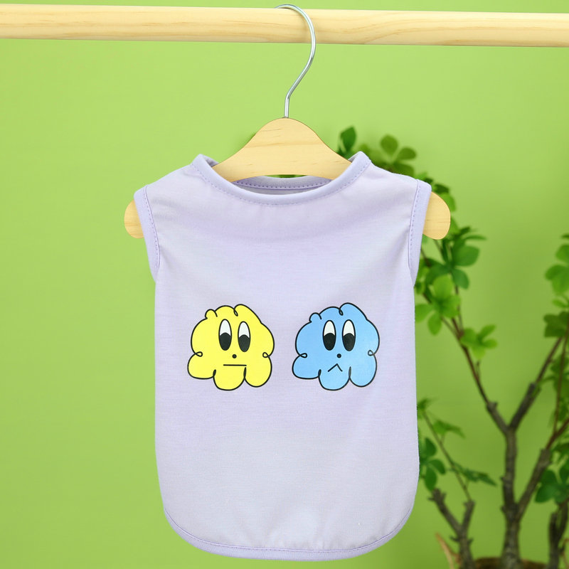    PetClothingSmallAndMedium-sizedPomeranianBearTeddyLaughingCloudVest-Veeddydropshipping-6