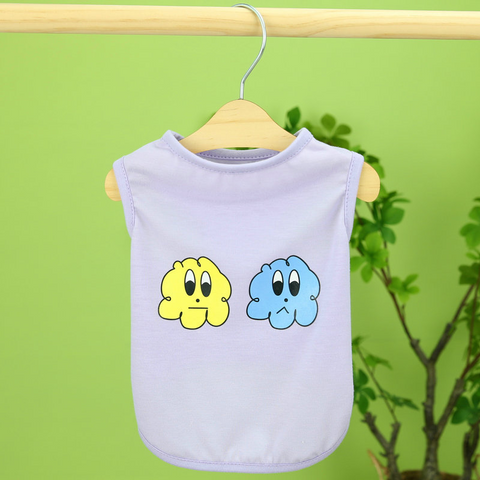    PetClothingSmallAndMedium-sizedPomeranianBearTeddyLaughingCloudVest-Veeddydropshipping-6