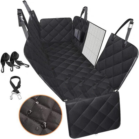 PetProductsDogCarSeatCoverViewMeshPetCarrierHammockSafetyProtectorCarRearBackSeat-Veeddydropshipping-4