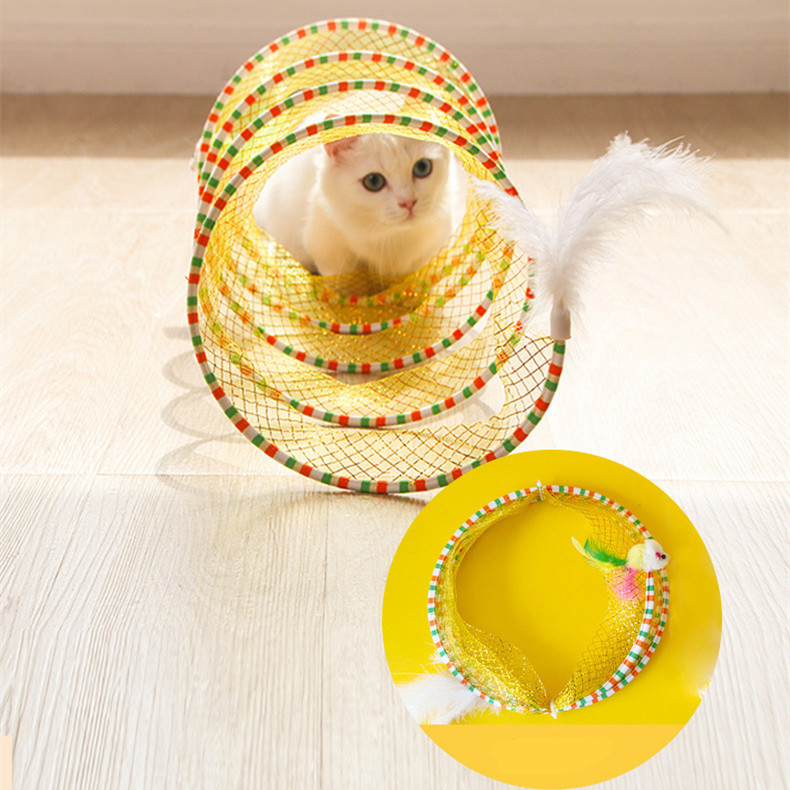    PetProductsFoldableStorageOfCatTunnelToys-Veeddydropshipping-2
