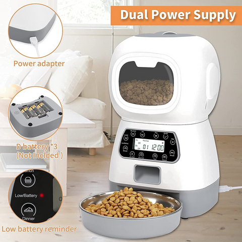 PetProductsSmartAPPPetFeederCatAndDogFoodAutomaticDispenserStainlessSteelBowl-Veeddydropshipping-1