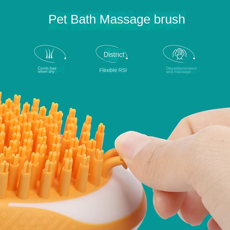 PetSPAMassageCombSoftSiliconePetsShowerHairGroomingCmobDogCleaningToolPetProducts-Veeddydropshipping-4