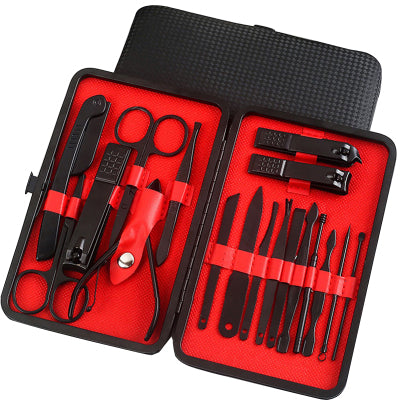 Professional Scissors Nail Clippers Set Ear Spoon Dead Skin Pliers Nail Cutting Pliers Pedicure Knife Nail Groove Trimmers-2