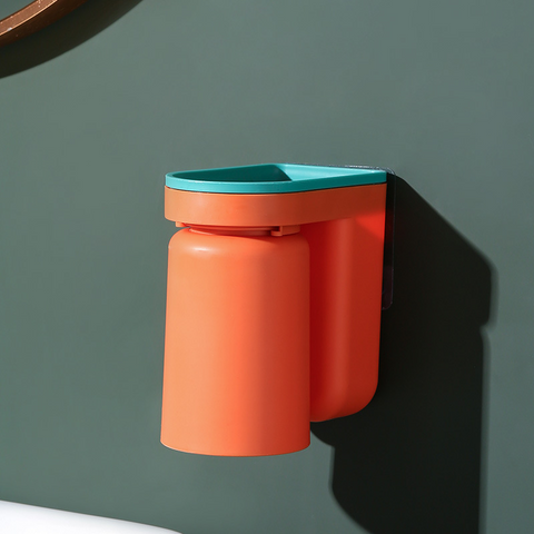     Punch-freeWall-mountedCoupleBrushingCupToothTank-Veeddydropshipping-3