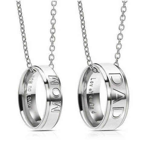       RingSteelPendantNeckDual-useJewelryforMother_sDayGift-1