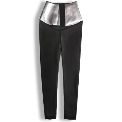 Sauna Long Pants Fitness Exercise Hot Thermo Sweat Leggings Training Slimming Pant-1