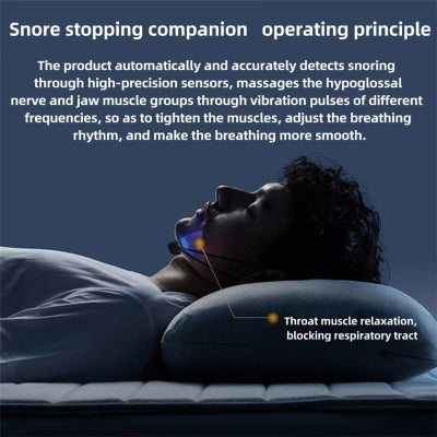 Smart Anti Snoring Device EMS Pulse Snoring Stop Effective Solution Snore Sleep Aid Portable Noise Reduction Muscle Stimulator5