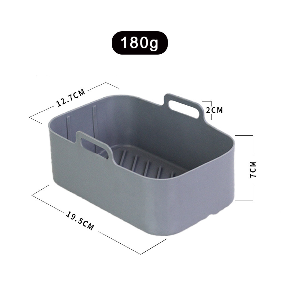 SuitableForDZ201Foodi8QTDoubleBasketFryerSiliconePan-Veeddydropshipping-2