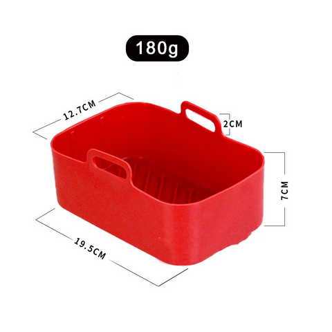    SuitableForDZ201Foodi8QTDoubleBasketFryerSiliconePan-Veeddydropshipping-4