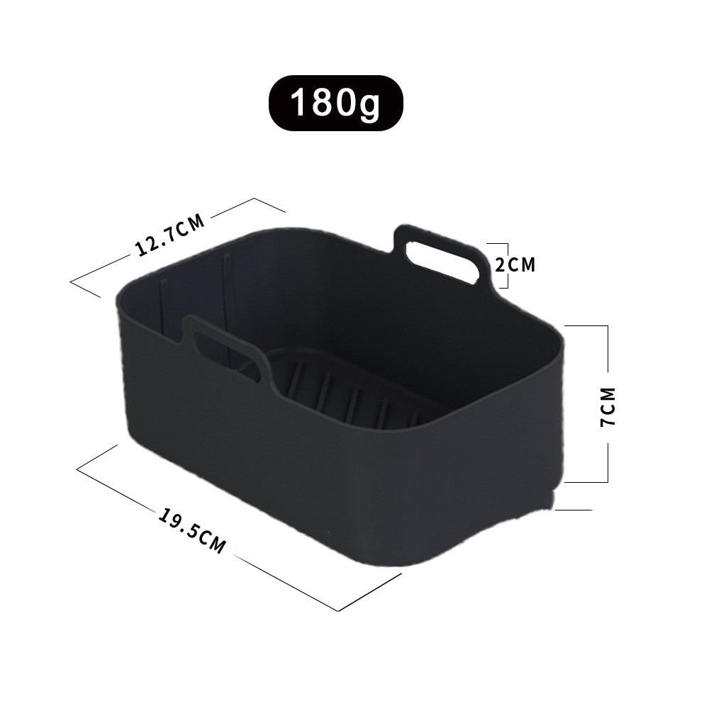 SuitableForDZ201Foodi8QTDoubleBasketFryerSiliconePan-Veeddydropshipping-5