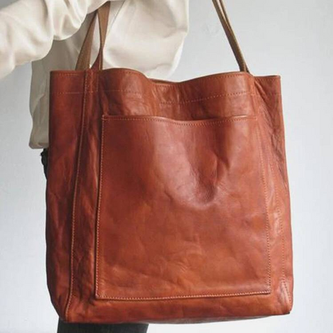 SummerFashionSoftLeatherSingleShoulderRetroBag-4
