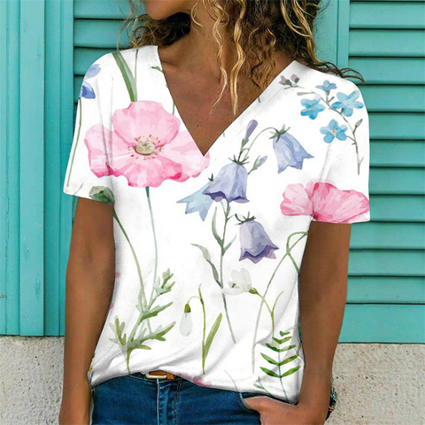       SummerFashionWomenPrintCasualShortSleeveTops-9_2