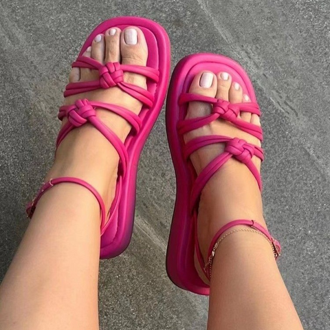     SummerWeaveSandalsRoundToeStrappyBeachShoes-Veeddydropshipping-06