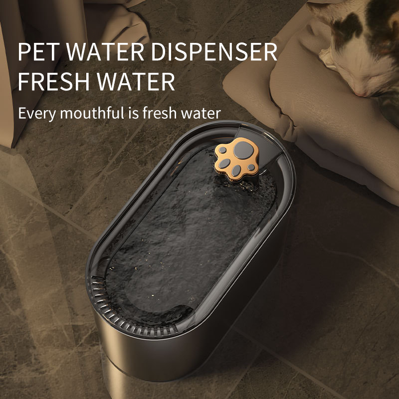 The3Lcatwaterfountainwithafilterisanautomaticdrinker_whichisultra-quietwithanLEDlightandisusedasapetproduct-Veeddydropshipping-2