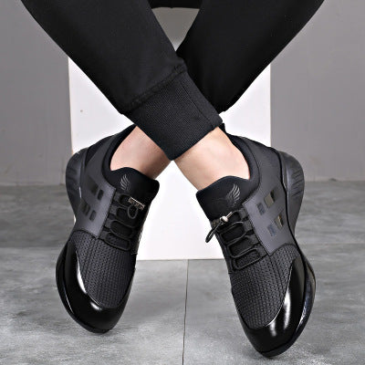 The New  Woven Outdoor Sports Casual ShoesIncrease In The Korean Version Fitness-5