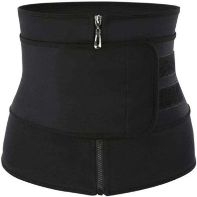 Tummy Sweat Shapewear Bodysuits Women Waist Trainer Slimming 2-3 Belts Workout Shaper Corset-5