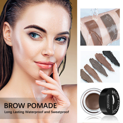 Waterproof And Sweat Proof Eyebrow Powder Lazy Man2