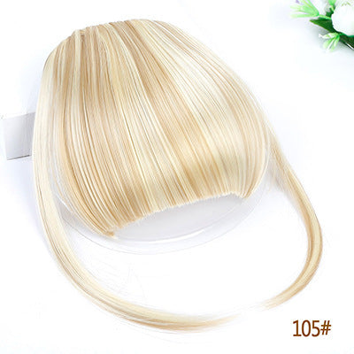 Wig Female Air Bangs Sideburns Qi Bangs-8