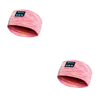 Wireless Bluetooth Sleeping Headphones Headband Thin Soft Elastic Comfortable Music Ear Phones Eye Mask For Side Sleeper Sports-3