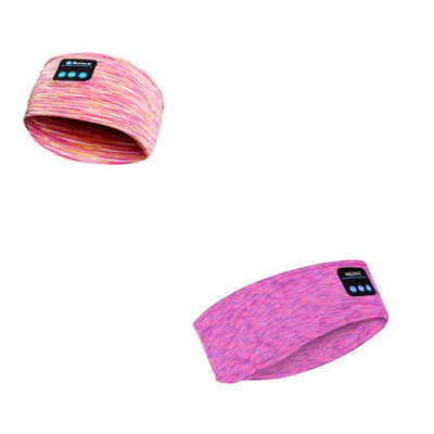 Wireless Bluetooth Sleeping Headphones Headband Thin Soft Elastic Comfortable Music Ear Phones Eye Mask For Side Sleeper Sports-6