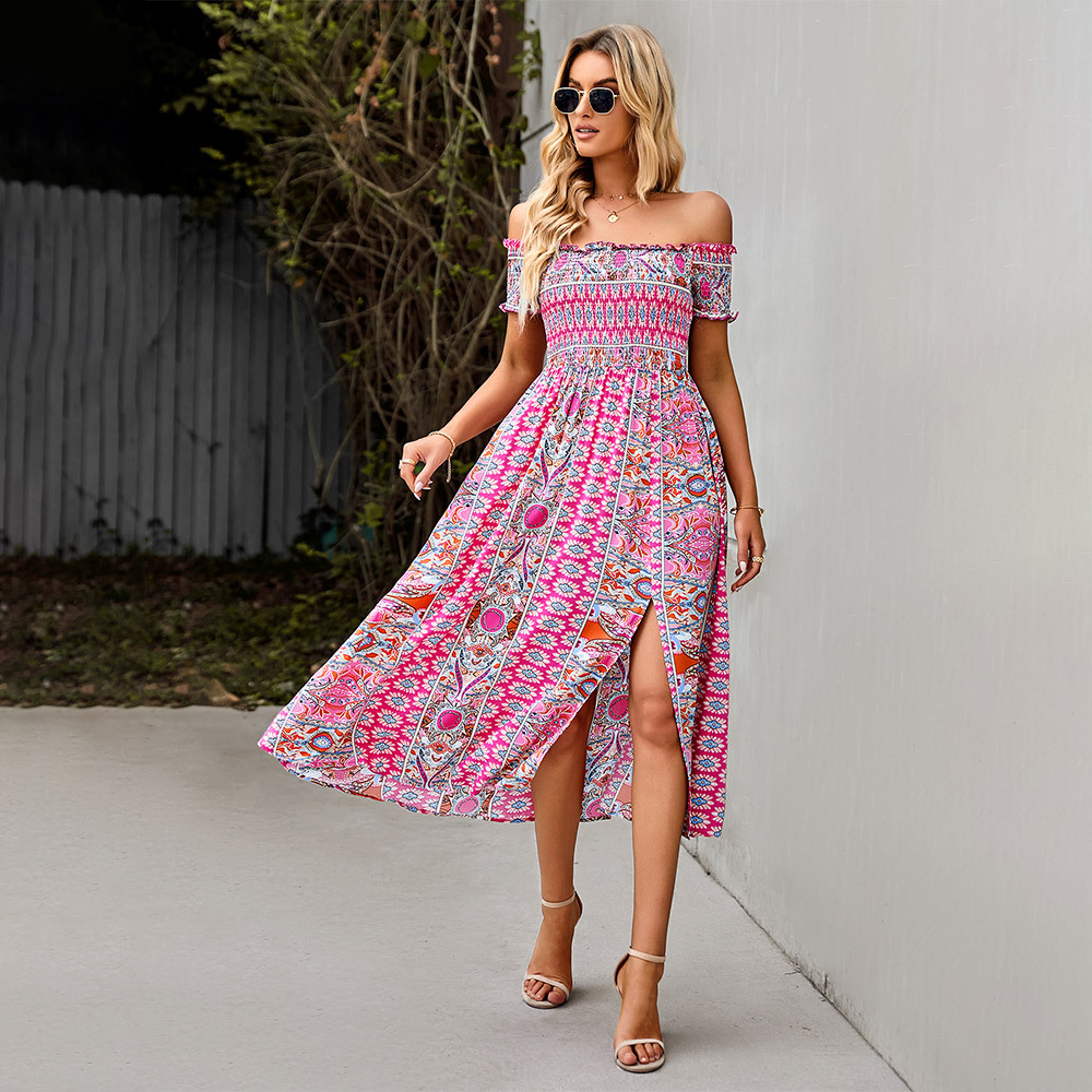    Women_sSummerFashionPrintOffShoulderSplitLongDress-7_1